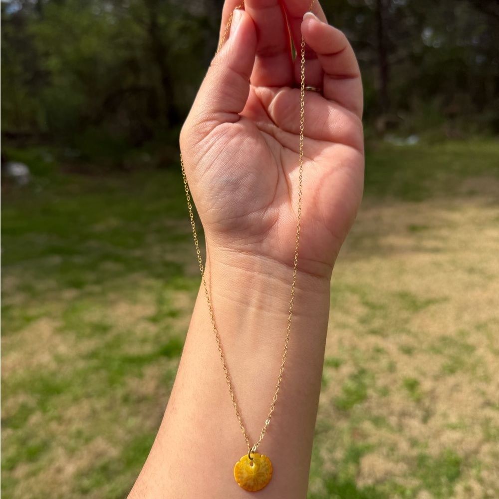 12K Gold Filled Necklace with pendant - Picture 4 of 4